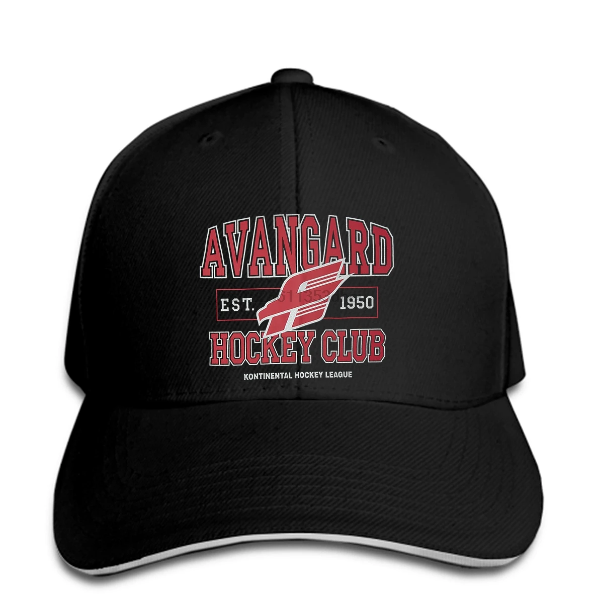 HC Avangard Omsk KHL русская хоккейная бейсболка черная бейсболка|Мужские бейсболки| |