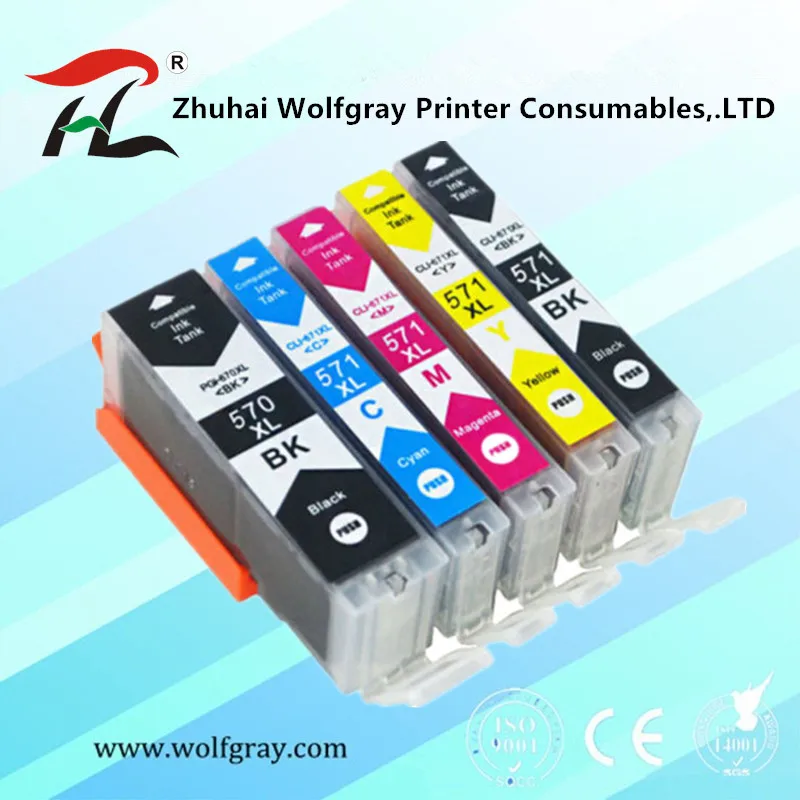 Фотокартридж для принтера Canon PIXMA MG5750 MG5751 MG5752 MG5753 MG6850|ink cartridge|ink cartridge for canoncartridge canon
