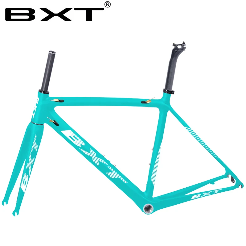 Aero дороги углерода рама китайская дорожная Bicicleta карбоновая рама 50/53/55 см кадров углерода маршрут, углеродный руль для велосипеда Рама