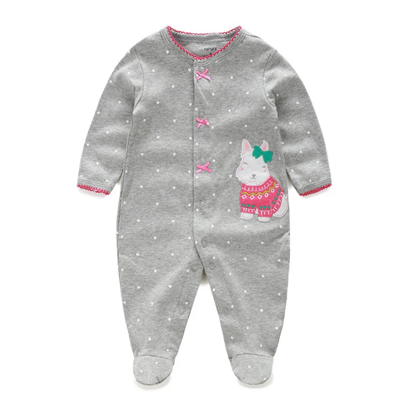 rabbit baby rompers Кружевные Ползунки для новорожденных девочек; комбинезон с пасхальным кроликом; костюм для малышей; Menina; хлопковая одежда для маленьких девочек; детская одежда; Roupa - Цвет: rabbit baby rompers