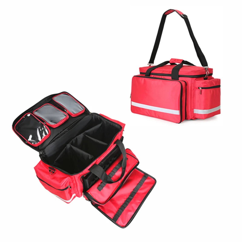 Большой размер пустая аптечка для первой помощи медицинская сумка мессенджер