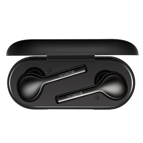 Black Huawei Honor FlyPods Lite молодежная модель, беспроводные наушники с Bluetooth 4,2, двойной микрофон, шумоподавление, сенсорное управление, гарнитура, Handfree - Цвет: Black