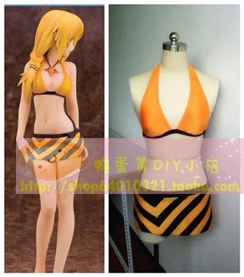 

Anime Infinite Stratos Heroine Charlotte Dunoi Cosplay Costume Sexy Cosplay Bikini Custom Swimsuit for Women Girls Summer