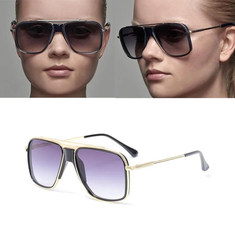 

AOZE 2020 fashion designer sunglasses men's fashion sunglasses tide box thick bridge of the nose sunglasses unisex oculos de sol