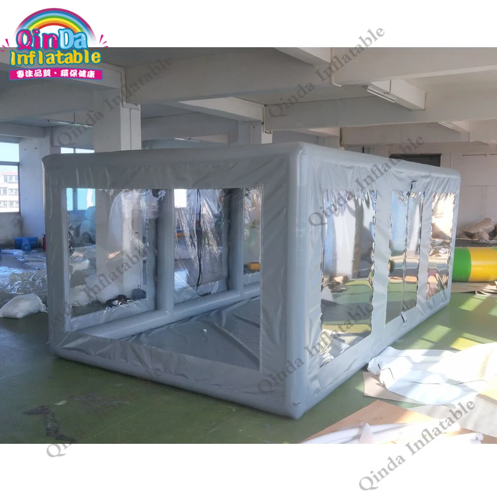 Высокое качество серый цвет 5 м Надувные Автомобильные витрины