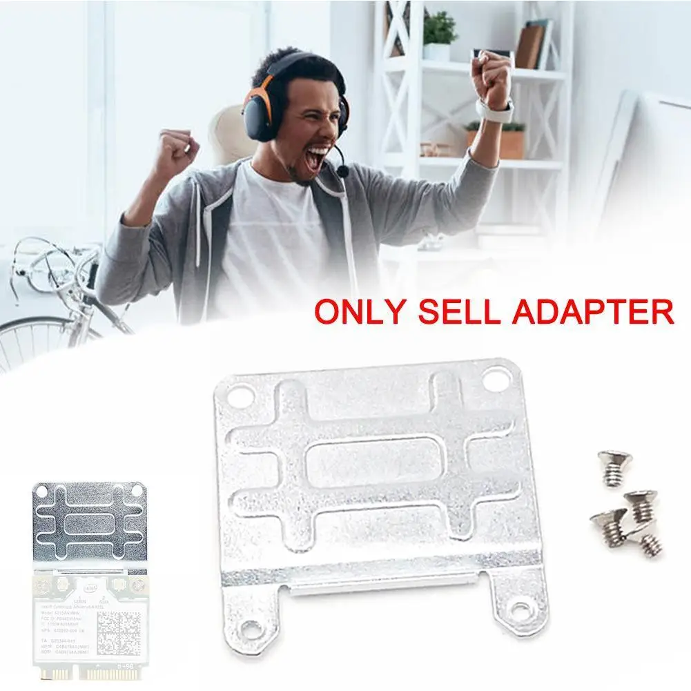 New Mini Metal Pcie Pci-e Half To Full Size Extension Wifi Adapter Bracket Wireless With Rack Card Pci- Screws J9h3 |