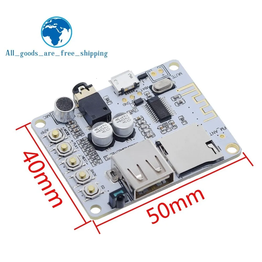V5.0 V4.2 Bluetooth аудио приемник плата с Usb Tf слот для карты декодирования воспроизведения предусилитель выход 5 в беспроводной стерео музыкальный модуль