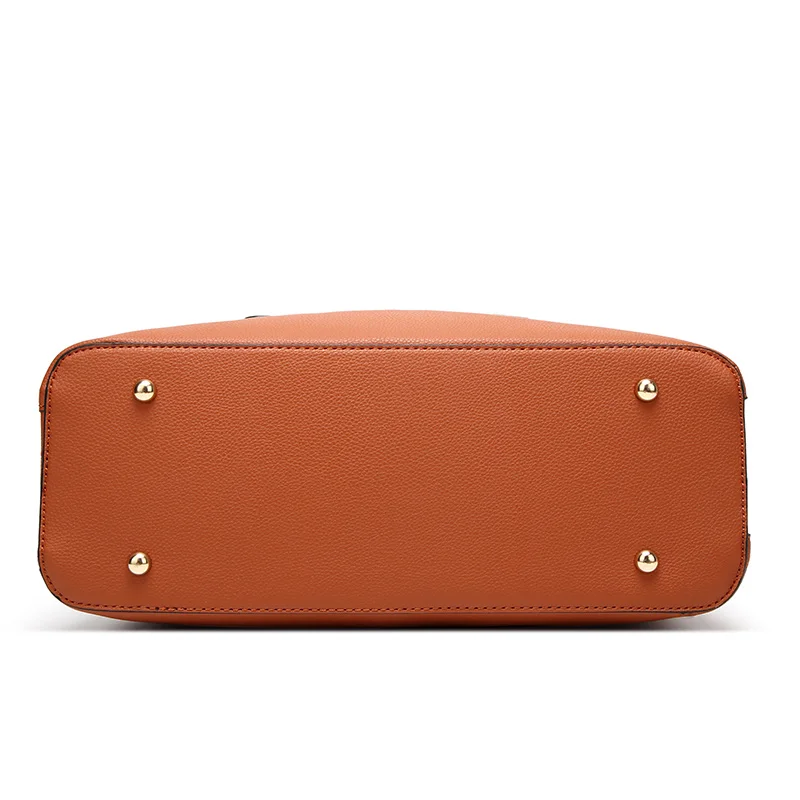 

Ceossman Vintage Shoulder Messenger Fashion Women's Designer Bucket Handbag 2020 PU Leather Female Tote Bag Solid Crossbody Bag