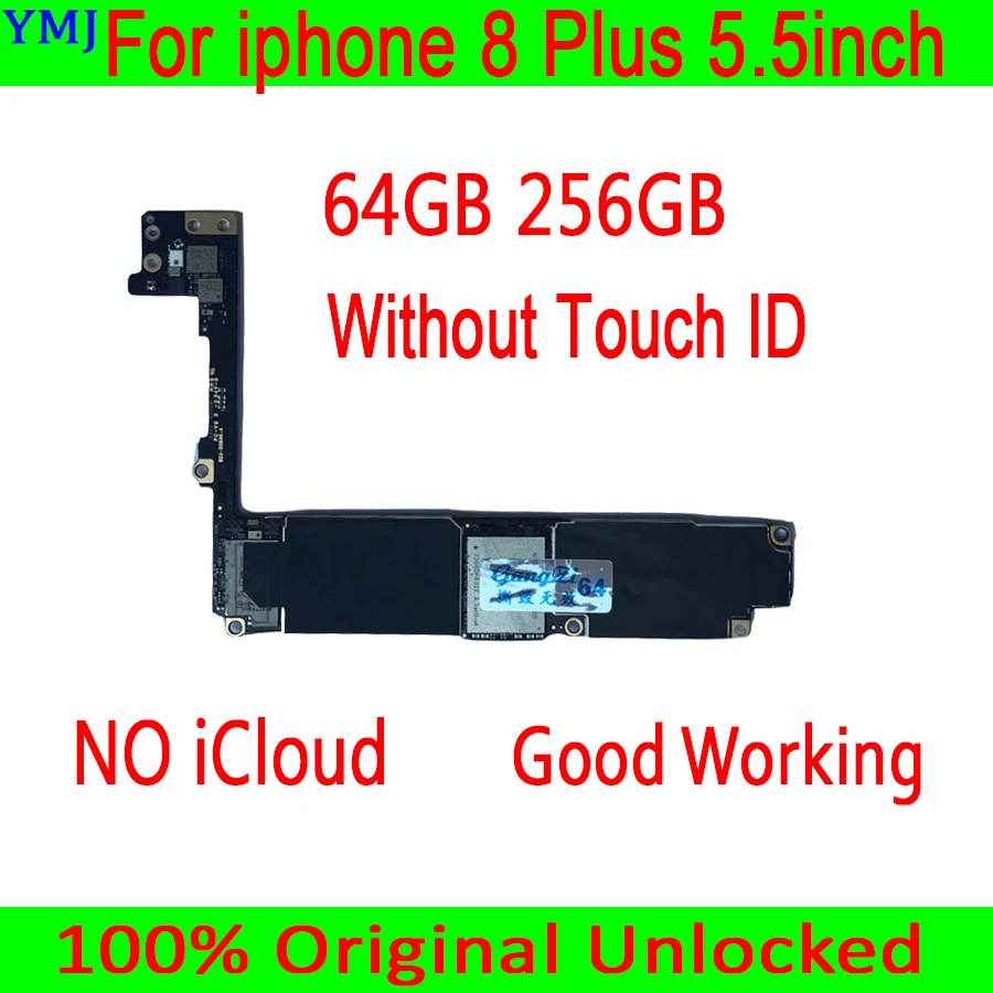 Для iphone 8 Plus P материнская плата с/без Touch ID оригинальная разблокированная для