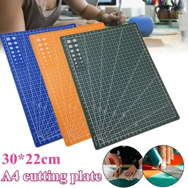 Фото Двухсторонний коврик для разделочной доски A4 самоисцеляющий резки ручной(China)