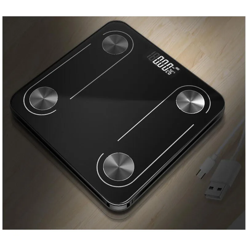 Новый Bluetooth iIntelligent весы для тела электронные взвешивания измерение жира здоровья