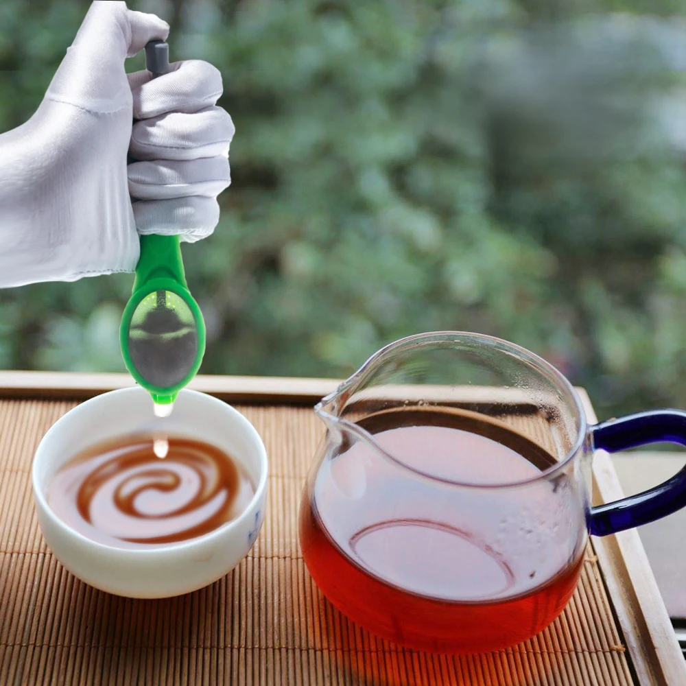 Ситечко для заварки чая гаджеты пластмассовый встроенный Плунжер интенсивный