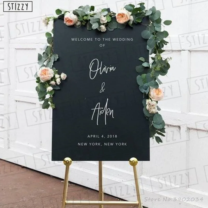 Настенная Наклейка stizzy Свадебный знак виниловая настенная наклейка невеста