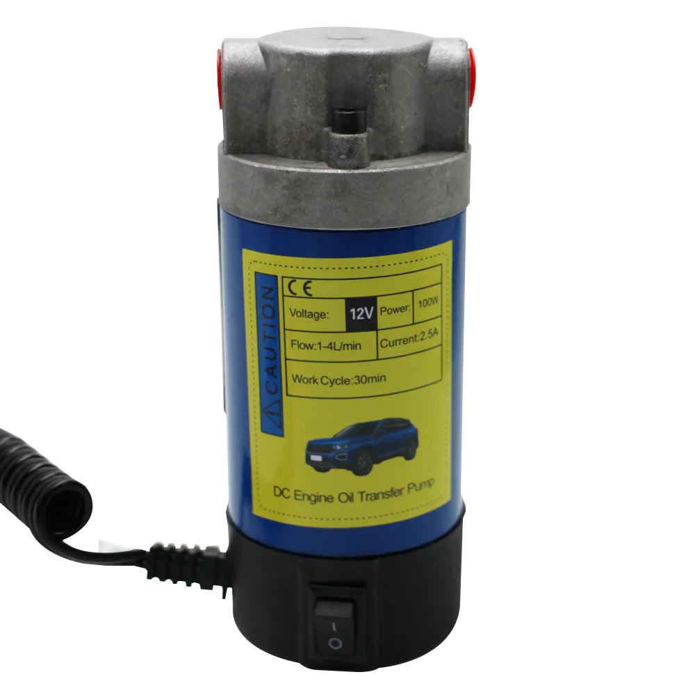 Oil Diesel Extractor Pump 12V Electric Scavenge Suction Transfer Change Motor100W 4L for Car High Quality | Обустройство дома