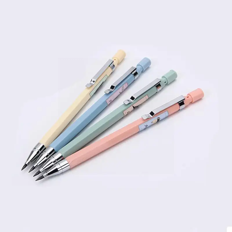 

Thick-headed Mechanical Pencil 2B Pencil for Studentss Non-toxic Mechanical Pencil for Answer Pen Continuous Cores Smears P A8O6