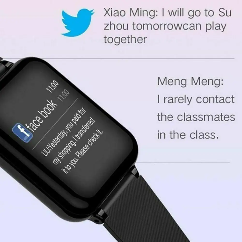 Новые спортивные Смарт-часы IP67 Водонепроницаемый светодиодный цветной экран