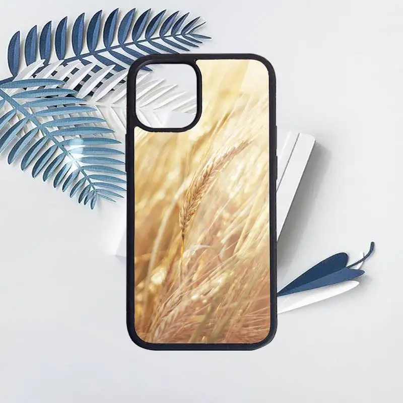 

Raw material for bread wheat fashion Phone Case for iPhone 11 12 pro XS MAX 8 7 6 6S Plus X 5S SE 2020 XR Hard PC