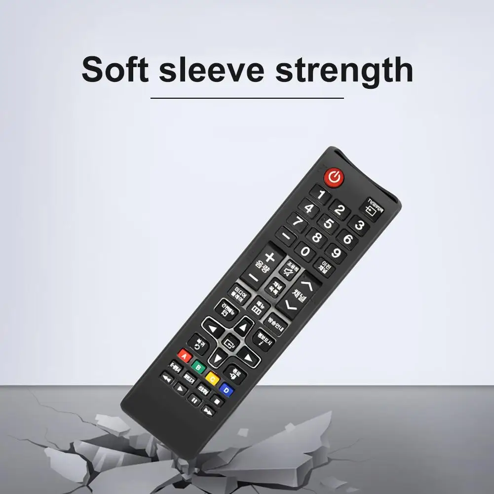 2020 HOT! TV Remote Silicone Case Anti Slip Shockproof Cover For Samsung BN59 AA59 Shock Proof And Washable Remotes Covers | Электроника