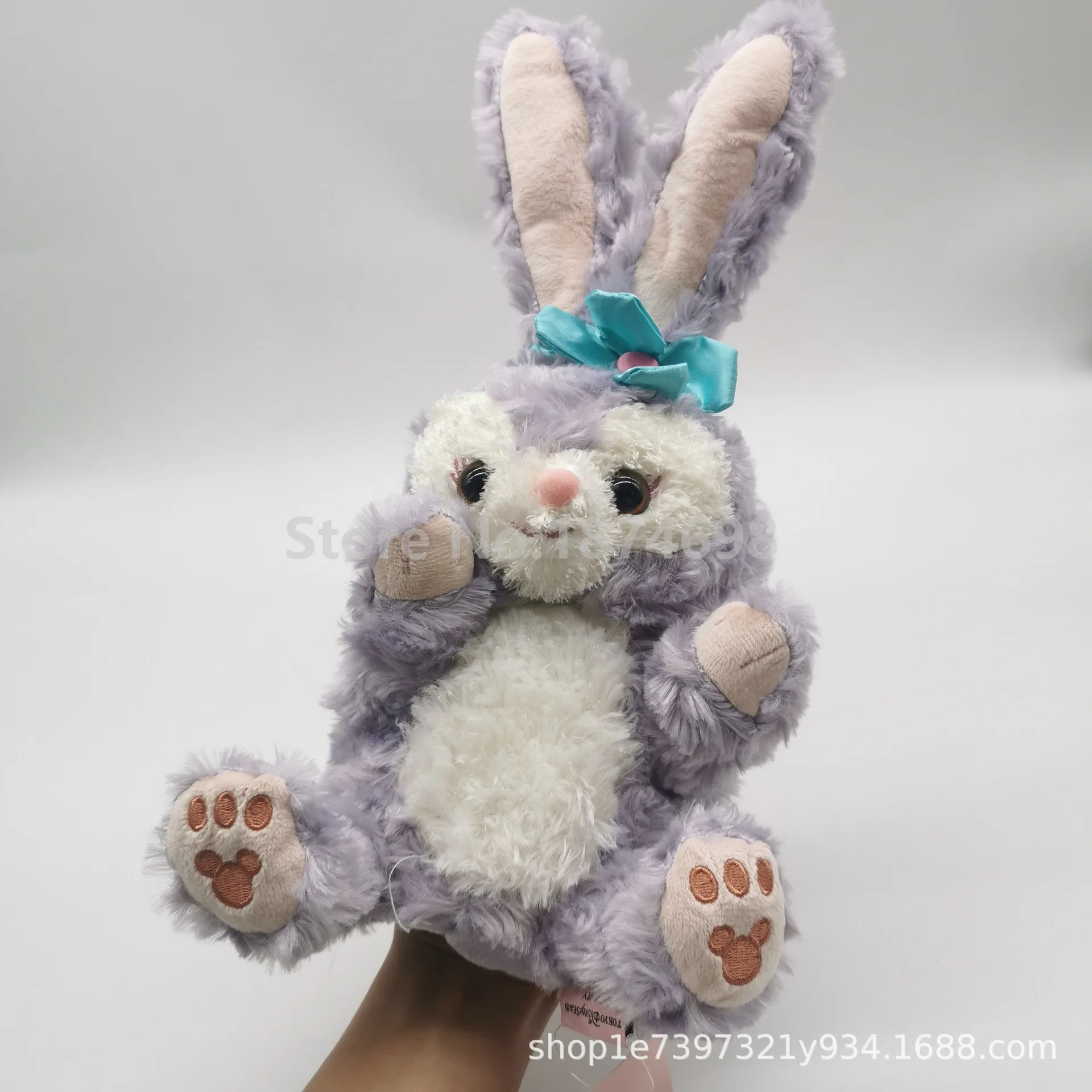 New Cute Duffy ShellieMay Bear Gelatoni Cat Stella Lou Rabbit Plush Stuffed 28cm Hand Puppets Baby Kids Children Dolls Toys Gift | Игрушки и