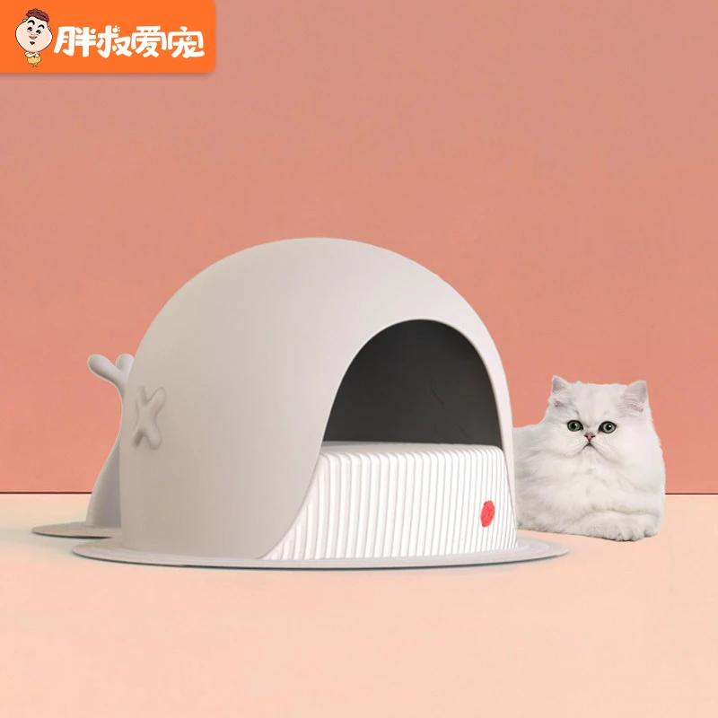 Полузакрытая раковина для больших кошачьих китинов защита от протекания товары