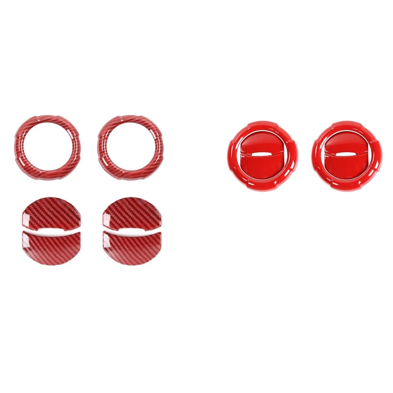 

Car Dashboard Air Conditioning Air Outlet Vent Trim Cover Sticker for Suzuki Jimny 2019 2020 Accessories