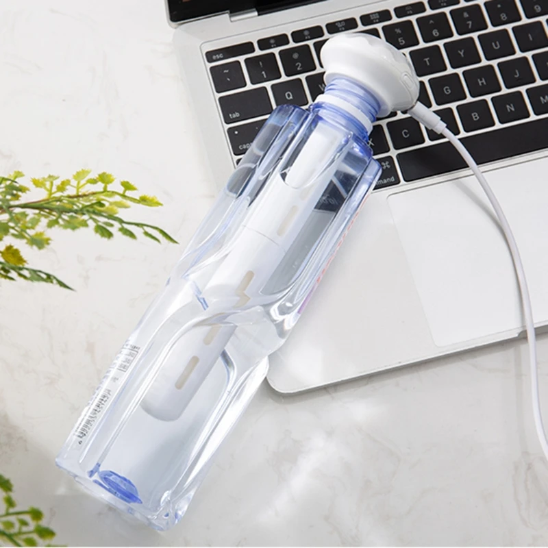 

Mini Humidifier Stick Includes Short Long Cotton Core USB Powered for Travel Bedroom Office Quiet Compact Ultrasonic