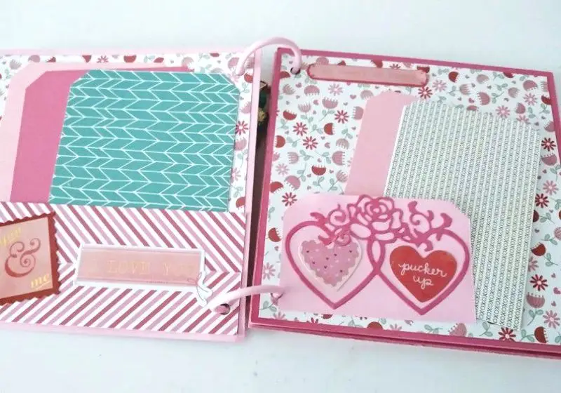 Металлическая высечка Двойное сердце Птицы Сделай Сам Скрапбукинг Бумага