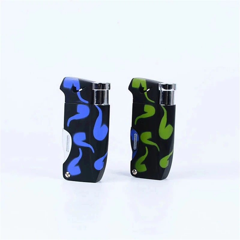 Многофункциональная газовая зажигалка компактная прикуривательная с бутановым