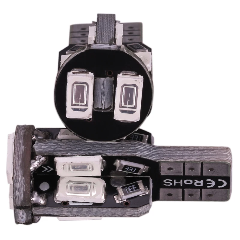 2 шт. T10 10SMD w5w 194 168 светодиодный индикатор автомобиля светильник Панель