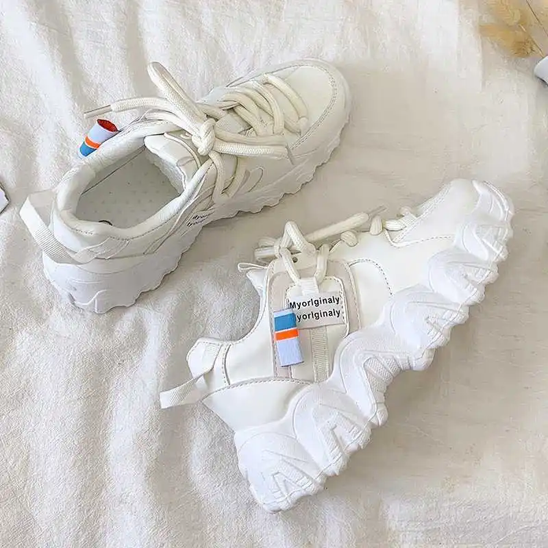 

New Design Fashion Sneakers Women Popular In Woman Vulcanize Casual Black Sport Shoes