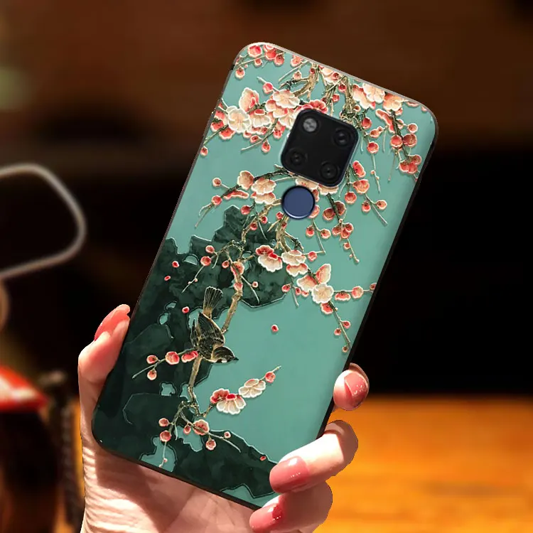 Мягкий чехол для Huawei Honor 20 Pro View 30 20i 10 Lite 9X 9i 10i Magic 2 Nova 5Z 6 5T 4 5i Y9S с 3d-тиснением
