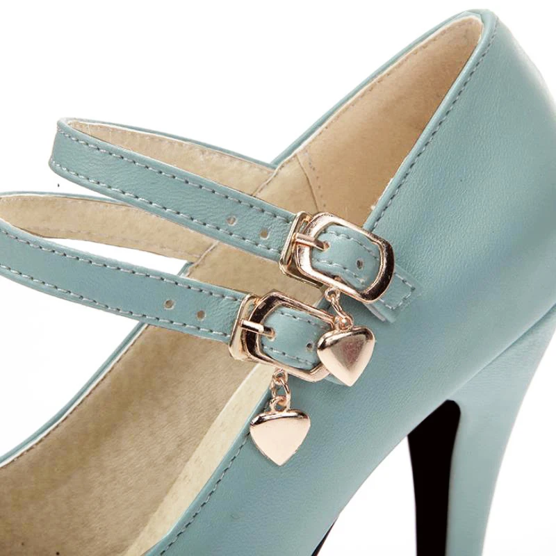 

Tuyoki women platform high heel shoes sexy spring Zapatos Mujer footwear fashion heeled pumps heels shoes size 31-43 P17529