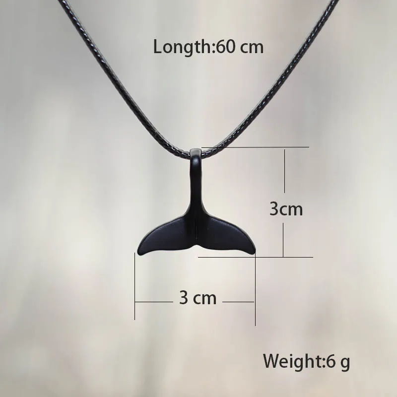 Модное ожерелье с китовым хвостом богемное подвеской в виде морского животного