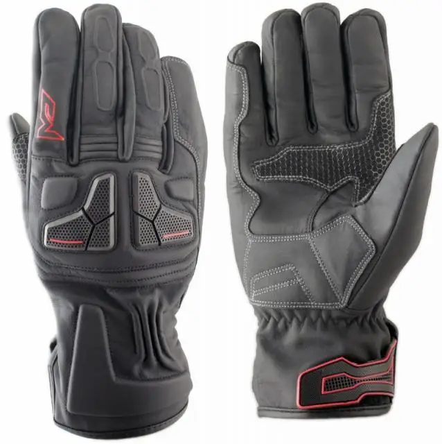 Travel leather gloves moteq Venus black XLGloves Fingerless Motorcycle Moto Tactical Snowmobile | Автомобили и мотоциклы