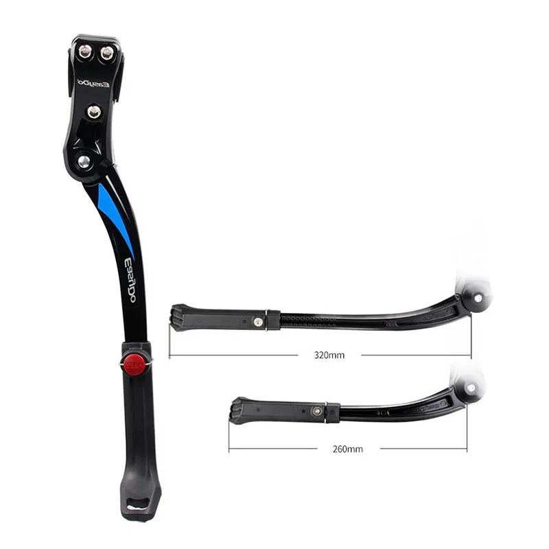 

24/28 Inch Bicycle Stand Kickstand Adjustable Rack Footrest For Bike MTB Bikes Rack Alloy Cycling Parking Rack Bike Accessories