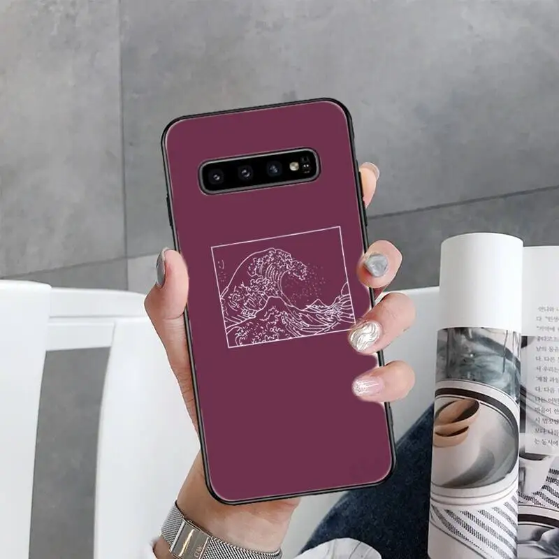 

The Great Wave off Kanagawa Phone Case For Samsung Galaxy S7 S8 S9 S10 S10e S20 s21 s30 plus lite Ultra 5g