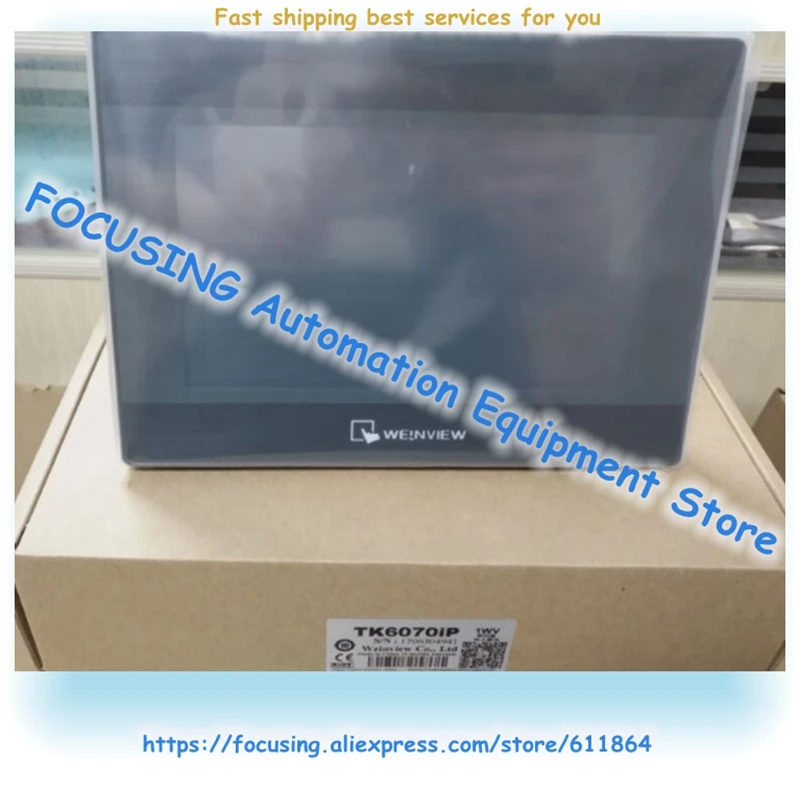 Polegada Painel da Tela de Toque Hmi Et070 Mt4414t Mt4434t Mt4434te Tk6071iq Tk6071ip Gl070 Gl070e Novo 7 Cabos de computador e conectores