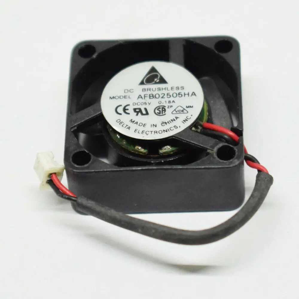 1pc Delta AFB02505HA 25x25x10mm 2510 5V 0.18A 2pin DC Brushless Cooling Fan | Компьютеры и офис