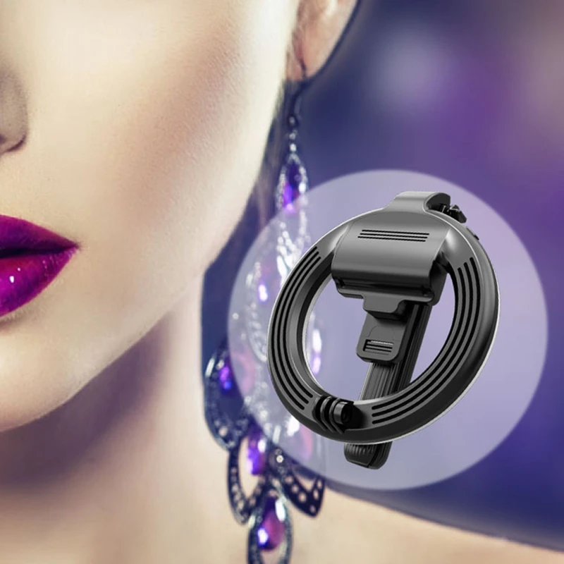 

Ring Light Bracket Bluetooth Selfie Fill Light Multifunctional Desktop Tripod for Mobile Phone Live Broadcast,