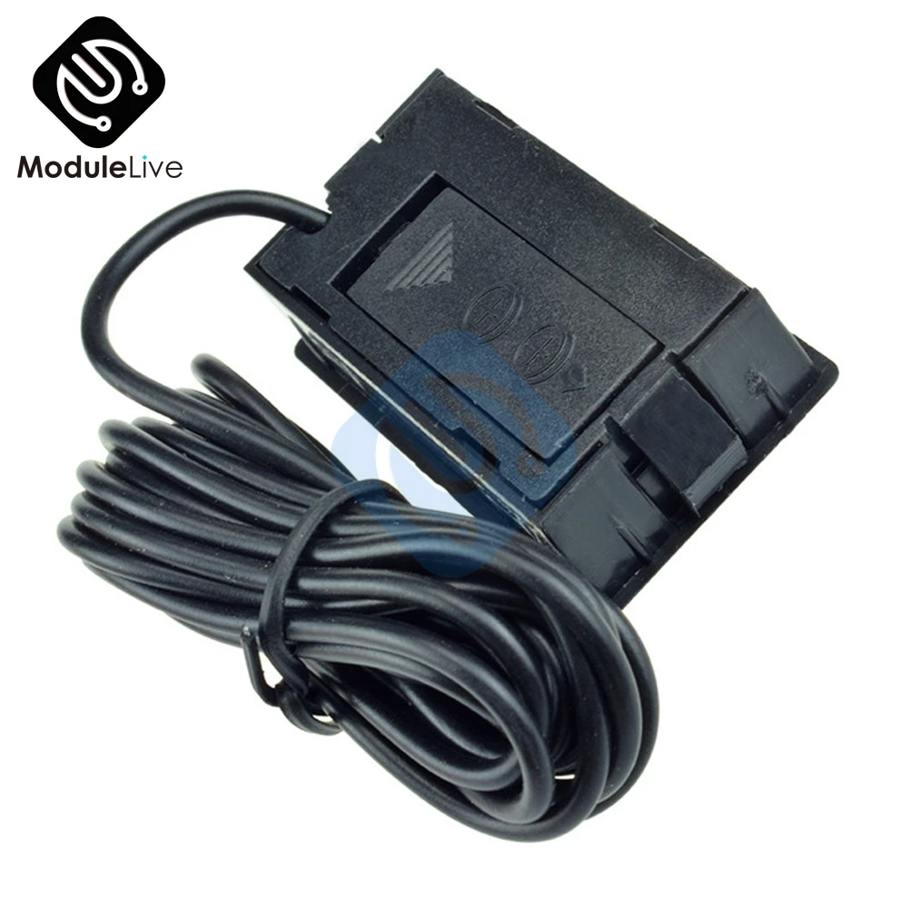 TPM-10 Digital LCD Thermometer Hygrometer Temperature Sensor Meter Weather Station Diagnostic-tool Thermal Regulator 2m | Инструменты