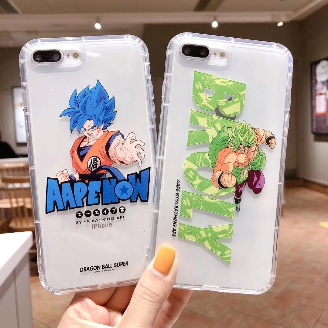 Трехмерный рельефный силиконовый чехол для телефона с принтом Dragon Ball Goku iPhone11 pro max