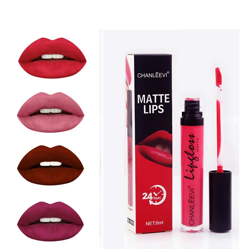 P сексуальный блеск для губ водостойкая Матовая жидкая помада легко носить с