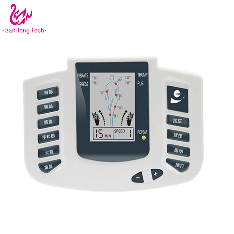 Многофункциональное терапевтическое массажное устройство TENS с режимом массажа