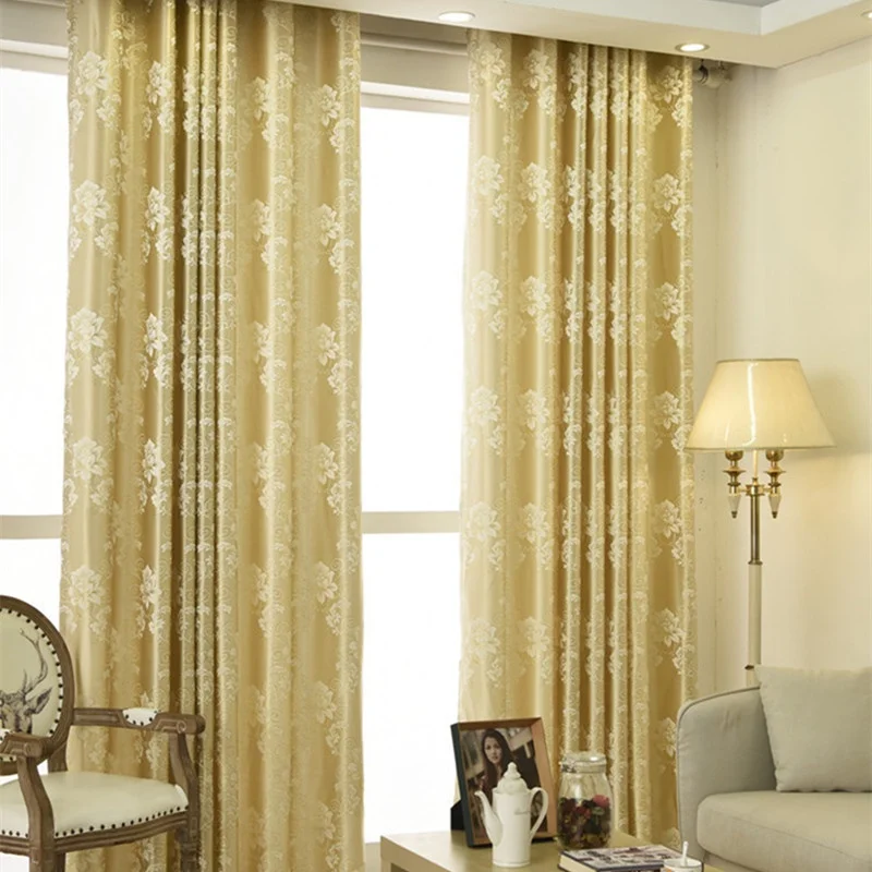 

Modern Blackout Curtains Flowers in Pattern For Living Room Window Bedroom shading Ready Made Finished Drapes Blinds BJL 2559C