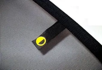 Шторка каркасная Toyota Caldina 245 2002-2007 передние на магнитах (мелкие) | Car Curtains