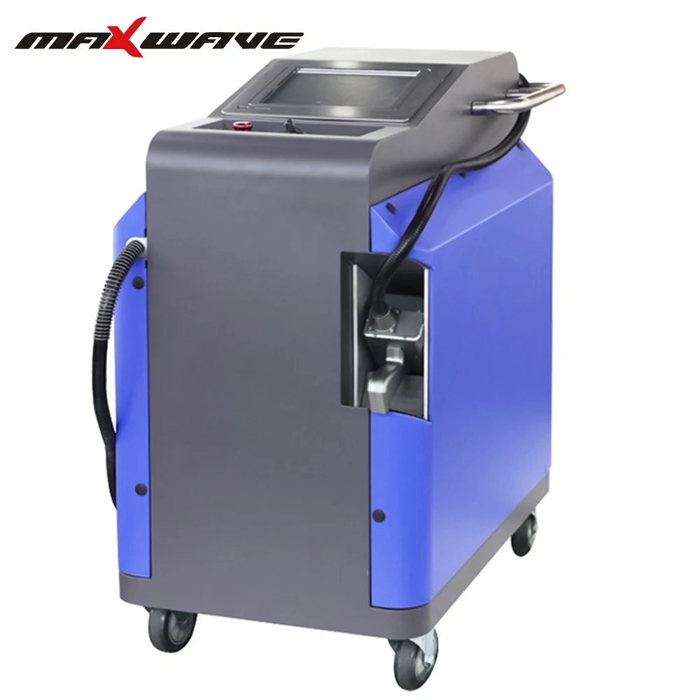Maxwave заводская цена 50 Вт 70 100 200 350 волоконно-лазерная машина для очистки