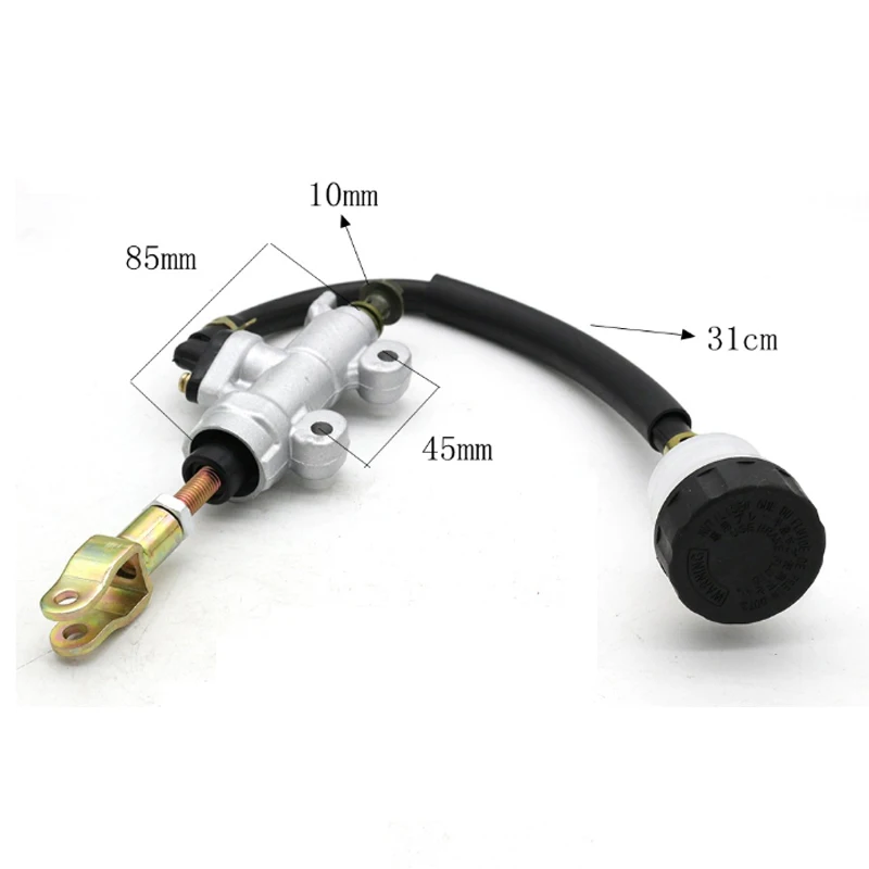 

Universal Rear Foot Brake Master Cylinder Pump Cylinder Pump for Go Kart CBR250