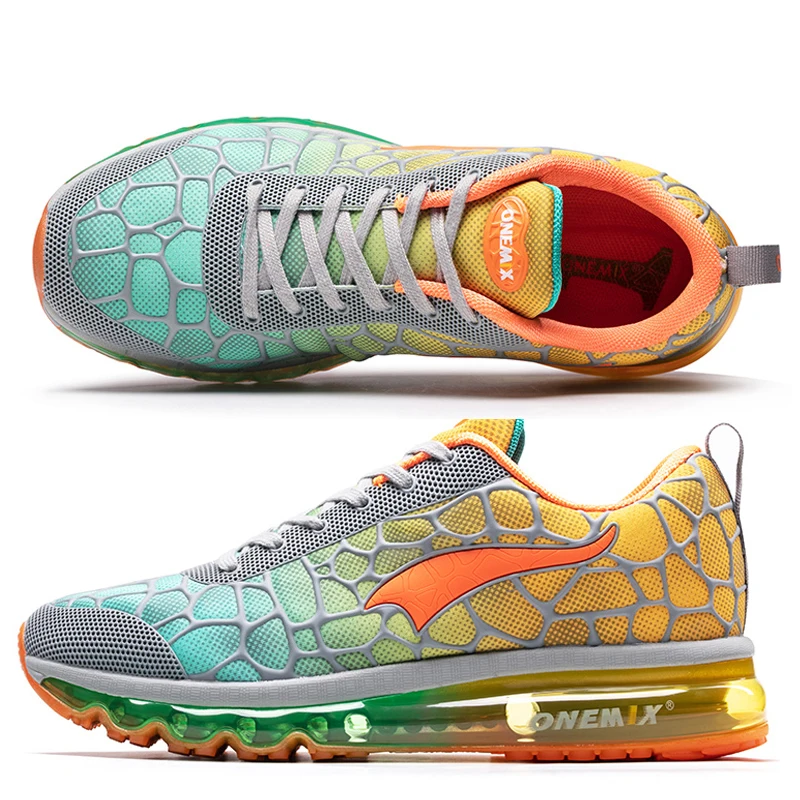 Мужские кроссовки для бега ONEMIX дышащие массажные мужчин спортивная обувь
