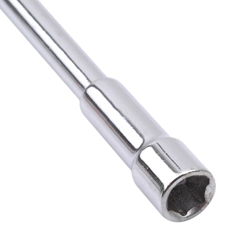 

Silver 10mm Oxygen Sensor Flexible Head Repair Hex Installer Remove Tools Oxygen Sensor Socket Wrench Removal Tool