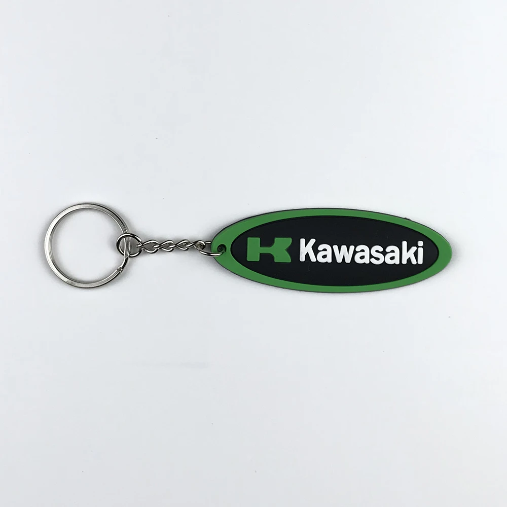 3D Motorcycle Accessories Motorcycle KeyChain Rubber Motorcycle Key Chain For DUCATI Honda Kawasaki Harley Suzuki Yamaha model